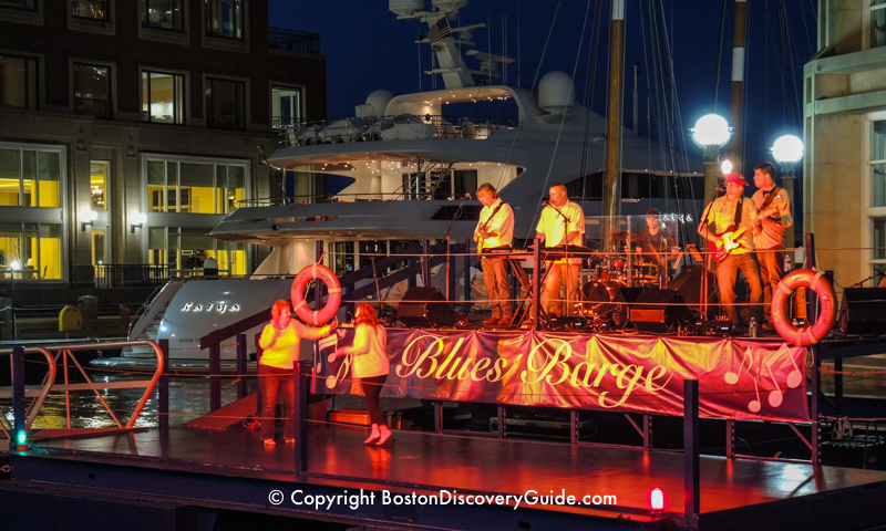 Boston Harbor Hotel's Blues Barge - Summer in the City