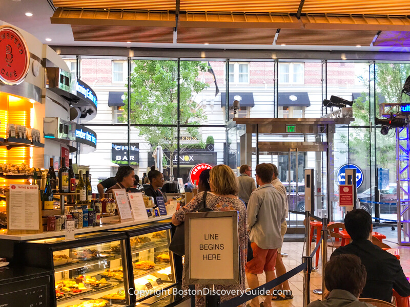 Newsfeed Cafe in the Johnson Building