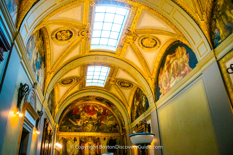 Boston Public Library Most Library in America Boston