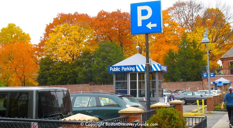 Rv Parking Near Peabody Archaeology Museum At Harvard University