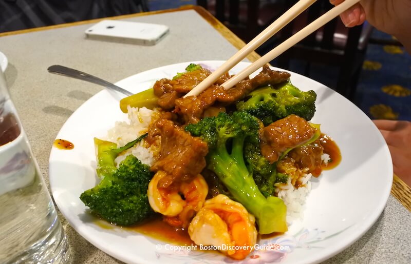 East Ocean City Restaurant in Boston's Chinatown neighborhood East Ocean City Restaurant in Boston's Chinatown neighborhood