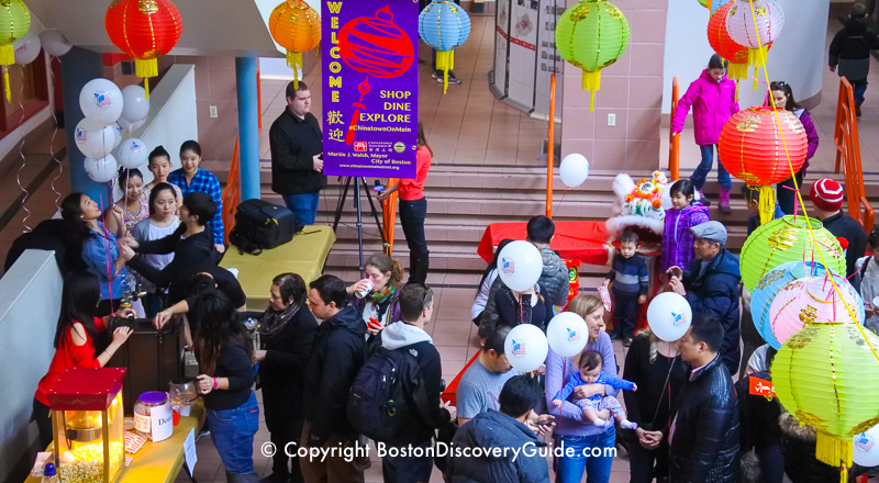 Villaggio culturale del Capodanno cinese di Boston's Chinese New Year Cultural Village