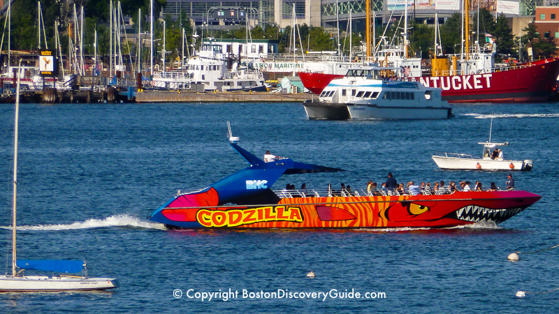 Codzilla in Boston Harbor