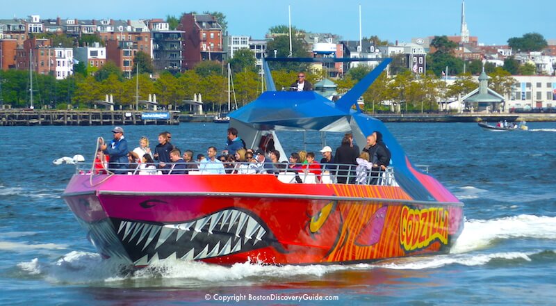 Codzilla - one of the most popular Boston sightseeing tours for teens Codzilla - one of the most popular Boston sightseeing tours for teens