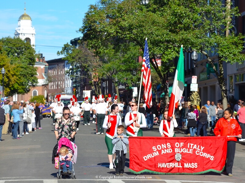 Boston Columbus Day Parade Location and Time Boston Discovery Guide