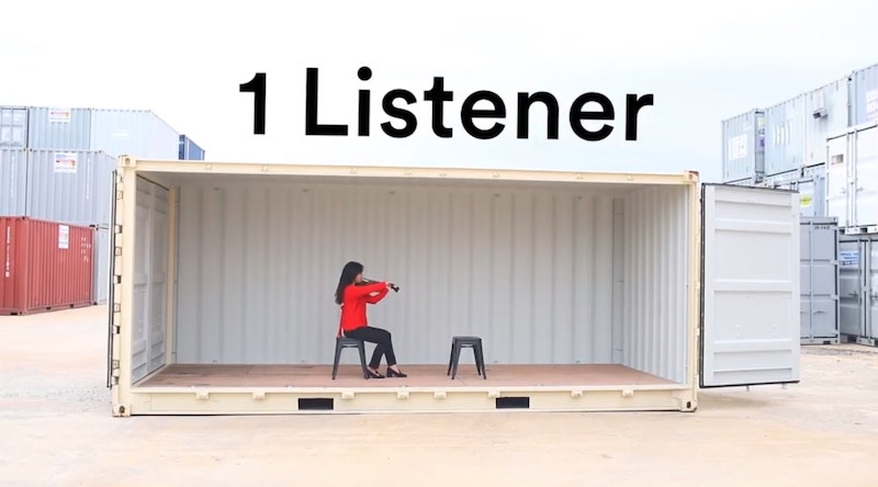 1 Musician, 1 Listener concert 1 Musician, 1 Listener concert