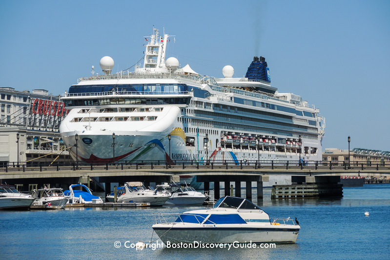 princess cruise ships leaving boston today