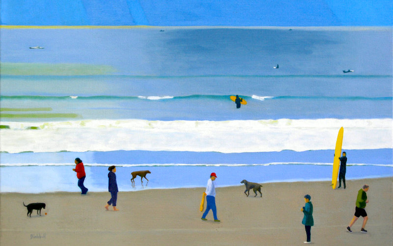Photo of painting by Rob Diebboll, Rockport, MA Photo of painting by Rob Diebboll, Rockport, MA
