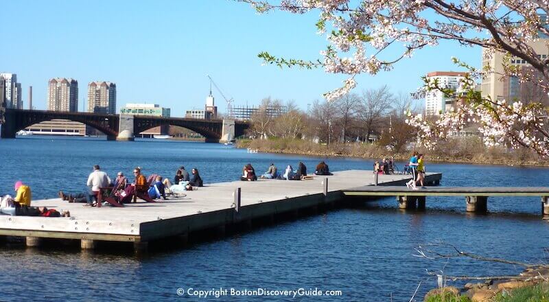 The Esplanade 'beach' in April 