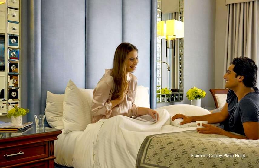 Fairmont Copley Plaza Hotel room in Boston MA Fairmont Copley Plaza Hotel room in Boston MA