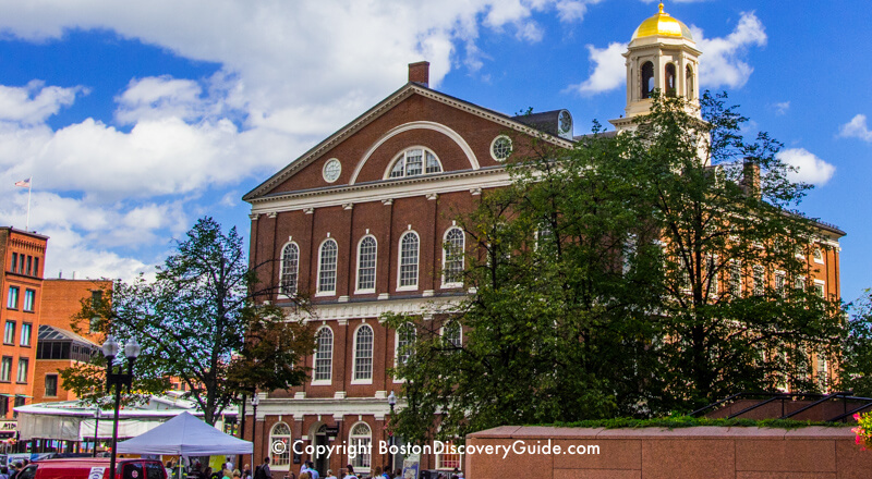 Faneuil Hall at Faneuil Marketplace Faneuil Hall at Faneuil Marketplace