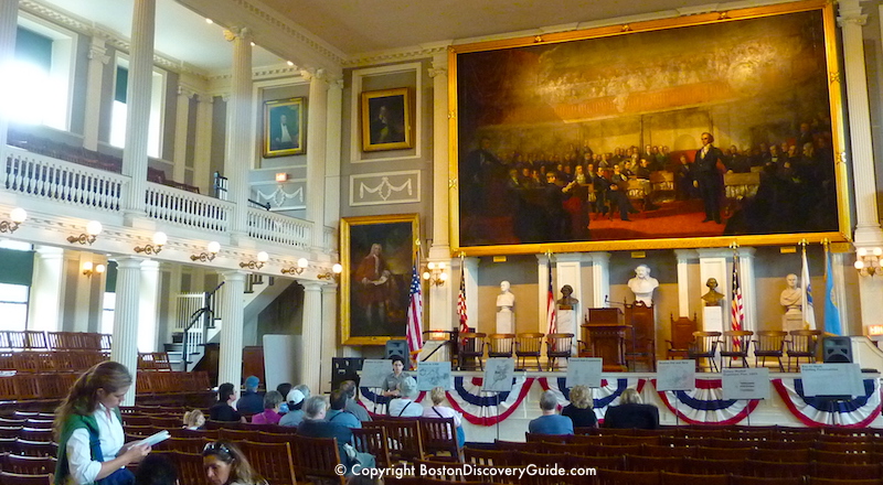 Colonial reenactors during Boston's Harborfest 