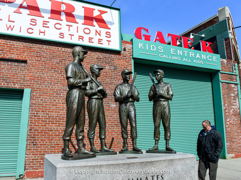 Boston neighborhoods: Fenway Park in the Fenway neighborhood Boston neighborhoods: Fenway Park in the Fenway neighborhood