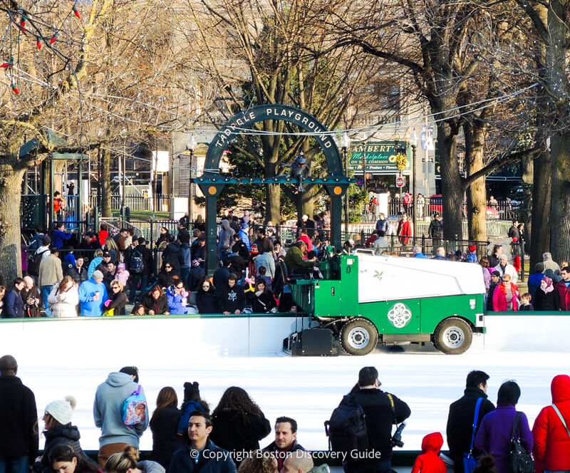 Boston Common's Ice Rink at Frog Pond