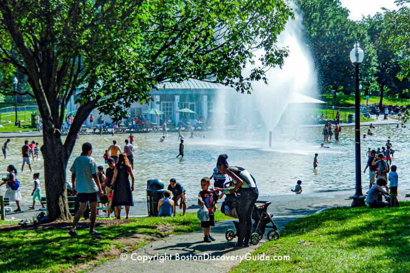 Boston Common Spray Pool Boston Common Spray Pool