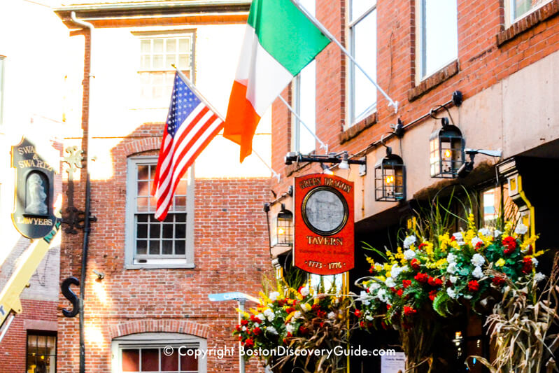 Green Dragon Tavern, where Boston's Sons of Liberty eavesdropped on Redcoats and planned their Tea Party