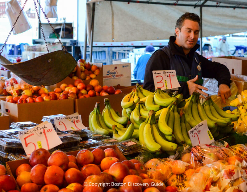 Haymarket, Boston's historic open air market, offers some of the cheapest produce prices in the city