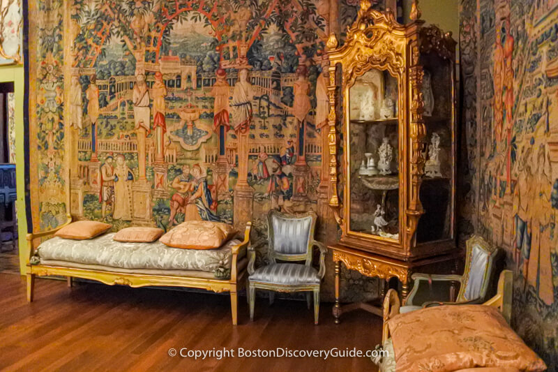 Tapestries in the Isabella Stewart Gardner Museum