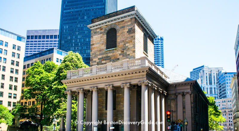 King's Chapel, built during British rule of the Massachusetts Bay Colony King's Chapel, built during British rule of the Massachusetts Bay Colony