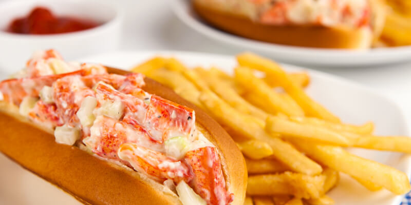 New England lobster roll New England lobster roll