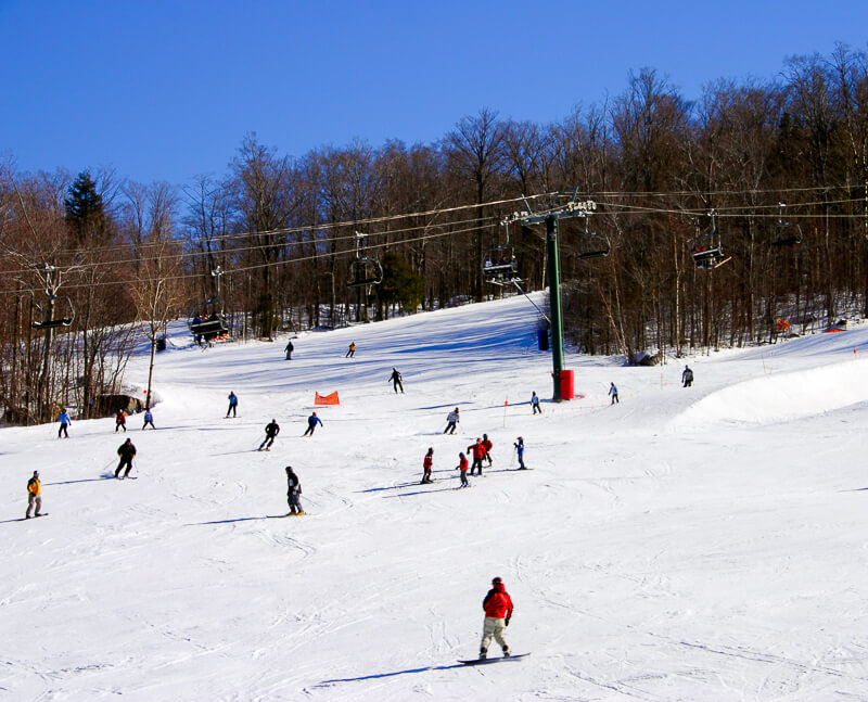 Loon Mountain, popular NH ski resort Loon Mountain, popular NH ski resort