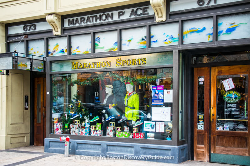 Marathon Sports, part of a small New England athletic wear group known for their wide selection of athletic shoes Marathon Sports, part of a small New England athletic wear group known for their wide selection of athletic shoes