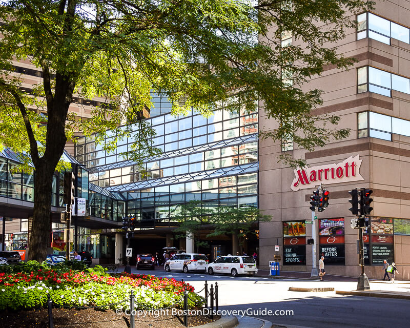 Boston Marriott Long Wharf, located on Boston Harbor next to Long Wharf Boston Marriott Long Wharf, located on Boston Harbor next to Long Wharf