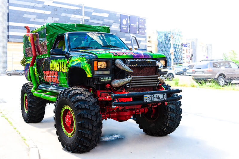 Monster truck - photo credit istock.com/Vlacheslav Chenobrovin