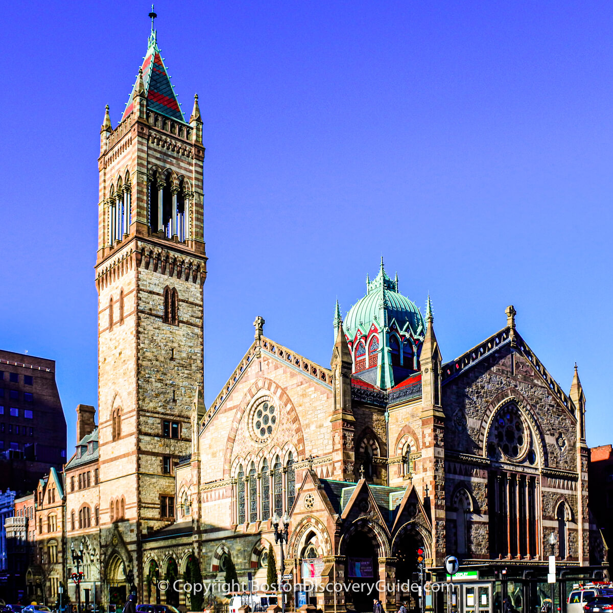 Old South Church in Boston's Copley Square Old South Church in Boston's Copley Square