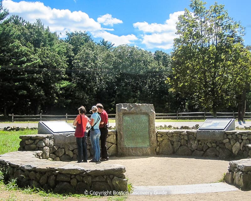 Paul Revere capture site