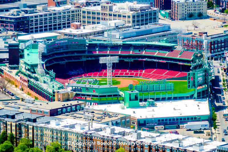 Fenway Park viewed from Prudential Skywalk Fenway Park viewed from Prudential Skywalk