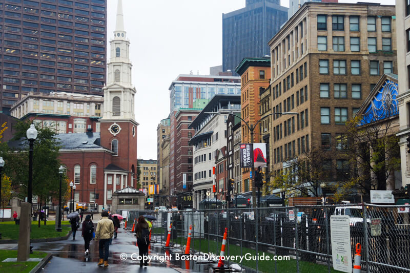 Park Street Church, on Boston's Freedom Trail Park Street Church, on Boston's Freedom Trail