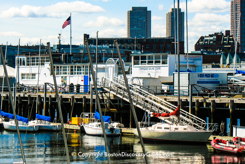 Courageous Sailing Center in Charlestown