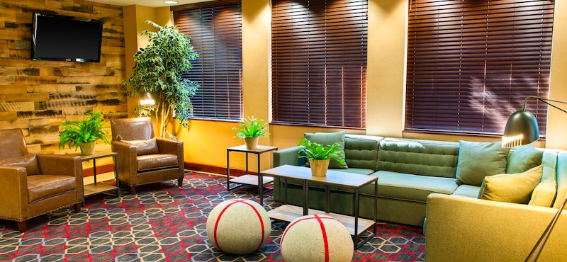 Lobby at Four Points by Sheraton - Logan Airport Lobby at Four Points by Sheraton - Logan Airport