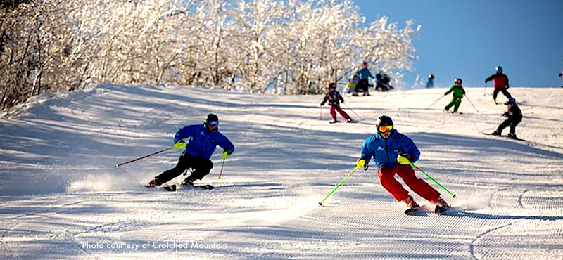 New England ski areas include Crotched Mountain in NH New England ski areas include Crotched Mountain in NH