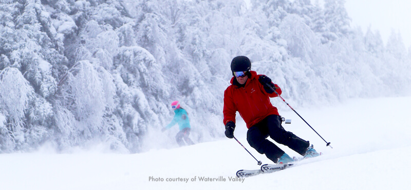 Waterville Valley Resort, popular New England ski area Waterville Valley Resort, popular New England ski area