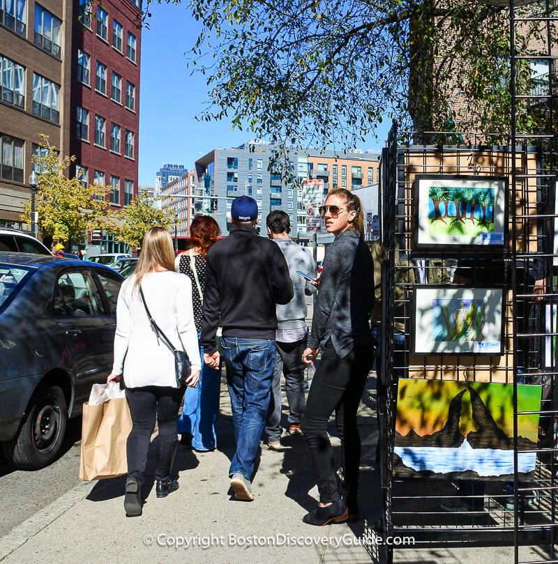 Harrison Ave in Boston's trendy South End