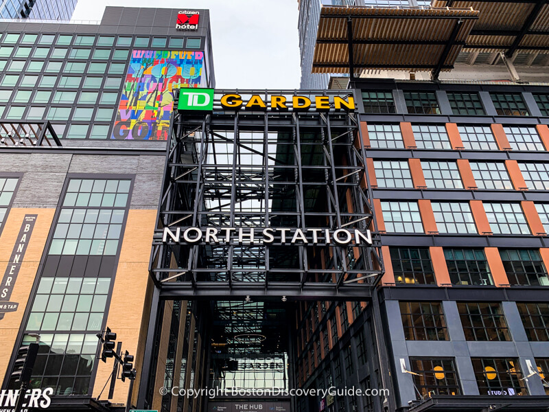 Boston Parking Garages Near North End Td Garden Boston