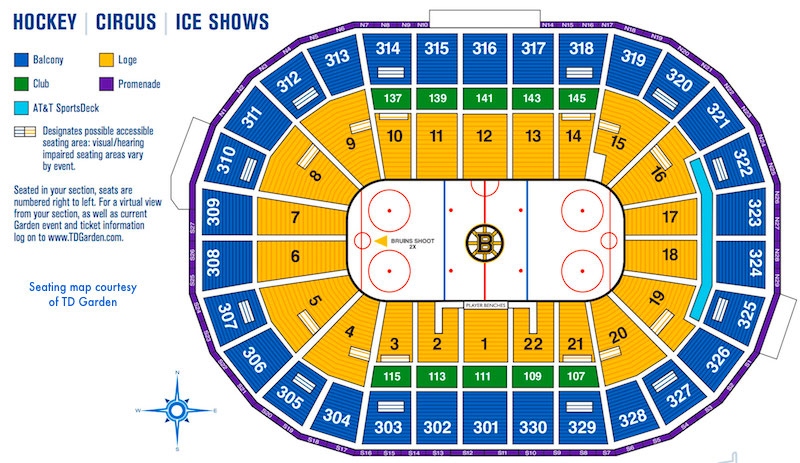 Bruins Ticket Prices Chart