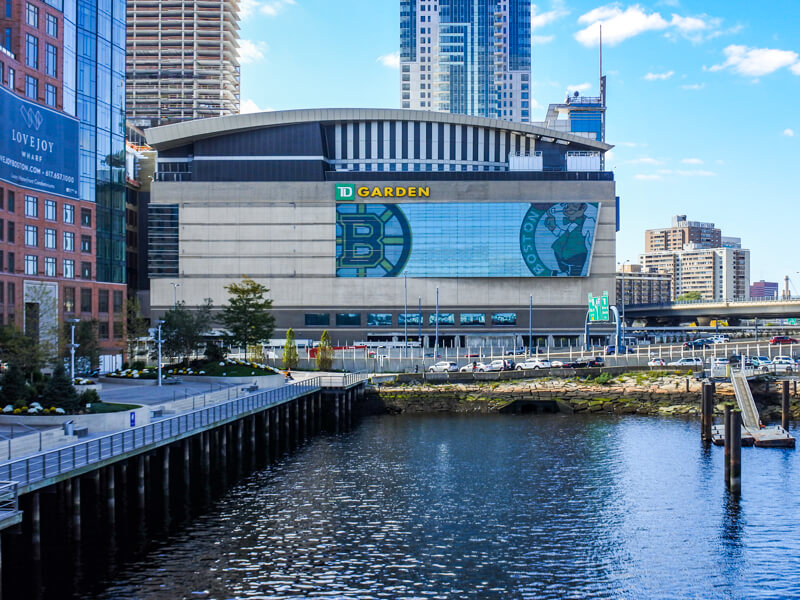 TD Garden, home of The Sports Museum