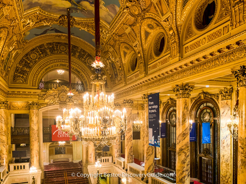 Wang Theatre in Boston Wang Theatre in Boston