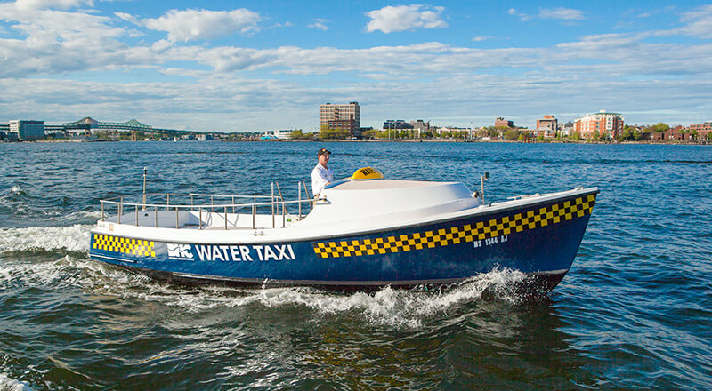 Boston Harbor Cruises Water taxi on Boston Harbor