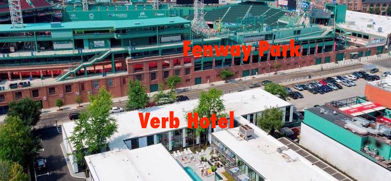 Verb Hotel, top choice near Boston's Fenway Park