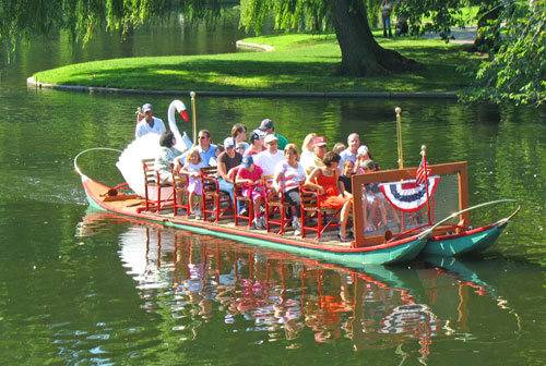 Boston Swan Boats |Top Public Garden Attraction