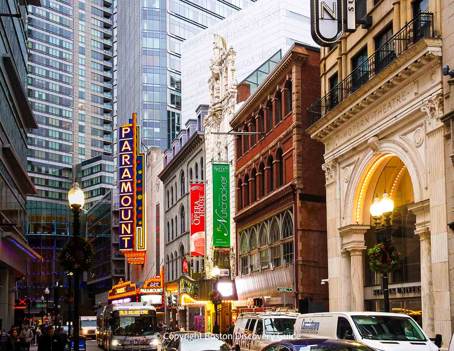 Boston Theatre District Boston Theatre District