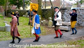 Patriots Day Reenactment - Menotomy Drum and Fife Corps