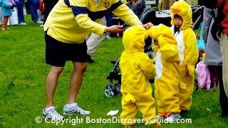Duckling Day Parade - Mother's Day in Boston