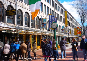 Faneuil Marketplace in Boston