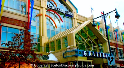 Cambridgeside Galleria in Cambridge, MA Cambridgeside Galleria in Cambridge, MA