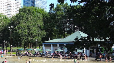 Frog Pond on Boston Common Frog Pond on Boston Common